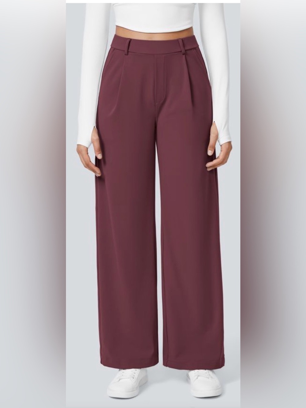 Halara Flex™ DayStretch High Waisted Pocket Straight Leg Suit Work Pants